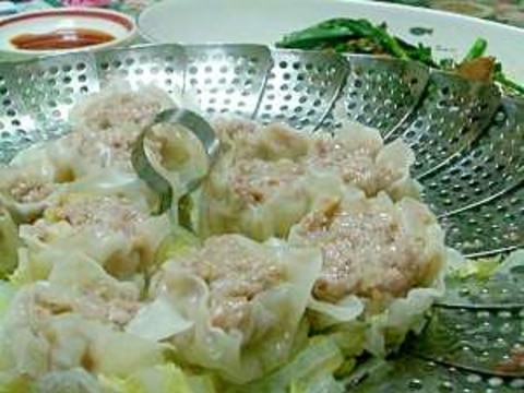 熱々をたくさん食べよう シュウマイ レシピ 作り方 By ゆきゆき666 楽天レシピ